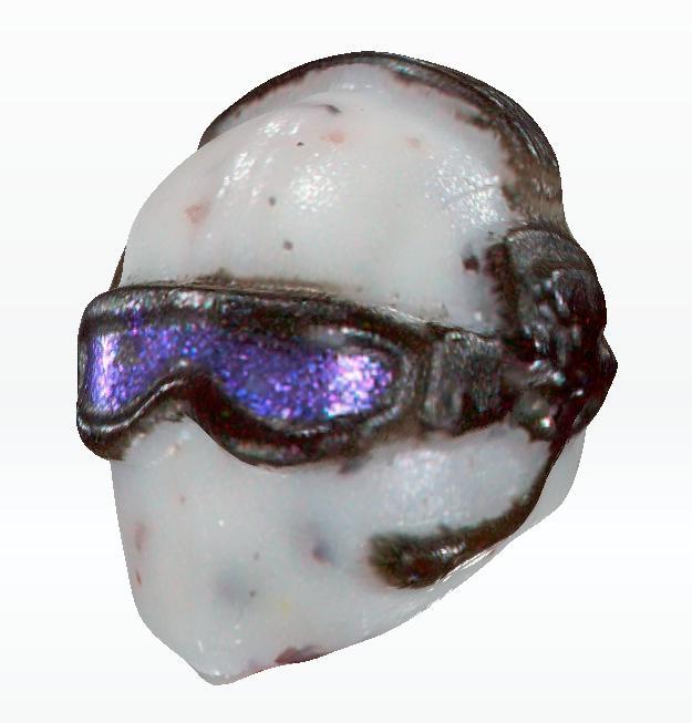 Masked soldier head Mega Constux Megabloks