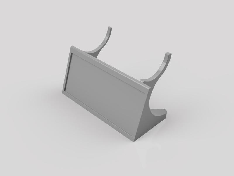 Lightsaber Plaque Stand