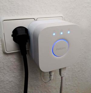 Philips Hue Bridge Socket Mount (Support-free)