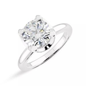 Solitaire Ring 360 Animation and stl file 3D print model