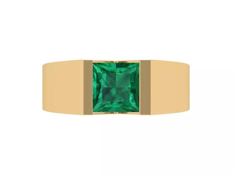 Solitaire Princess Ring