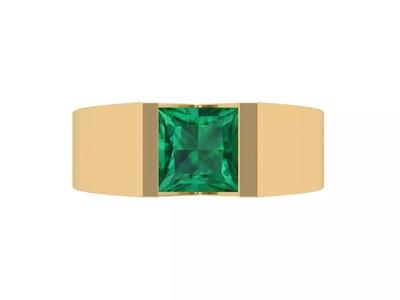 Solitaire Princess Ring