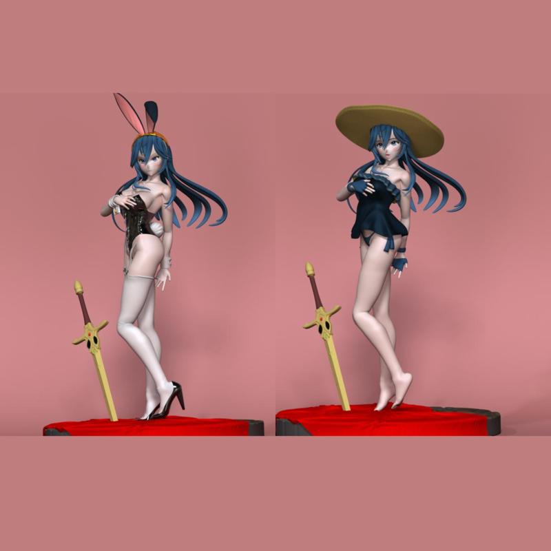 Lucina (Bunny, Swimsuit) - Hot Logo