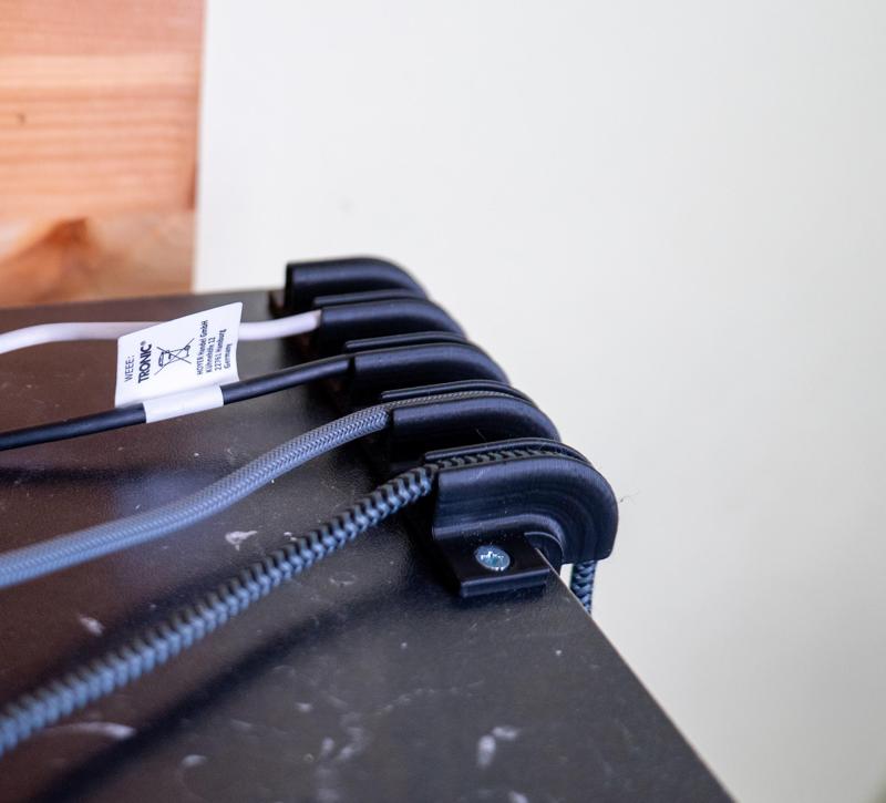 Cable organizer and protector clip