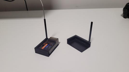 Receiver Support w/ Antenna