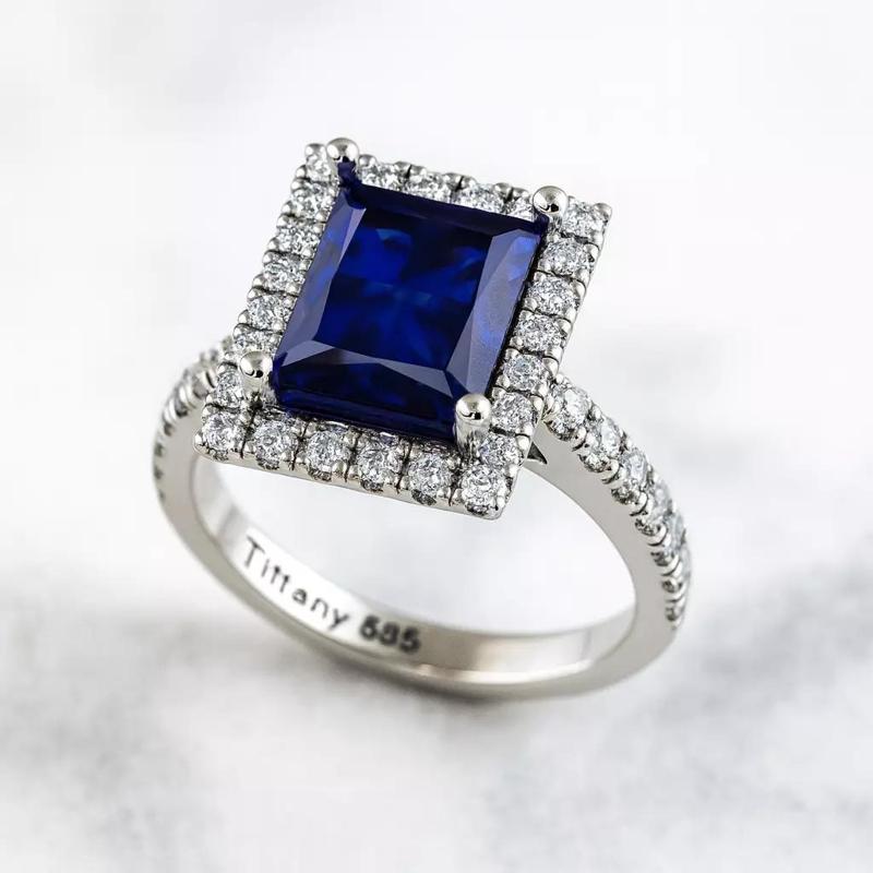 Solitaire engagement rings Model 7876