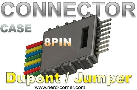Connector housing Dupont 8Pin