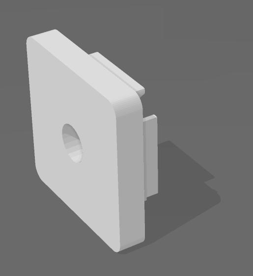 Aluminum Extrusion Caps 1515