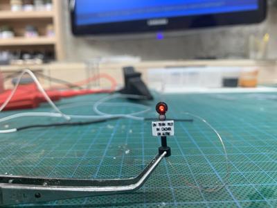 LEVEL CROSSING LIGHTS (N SCALE)