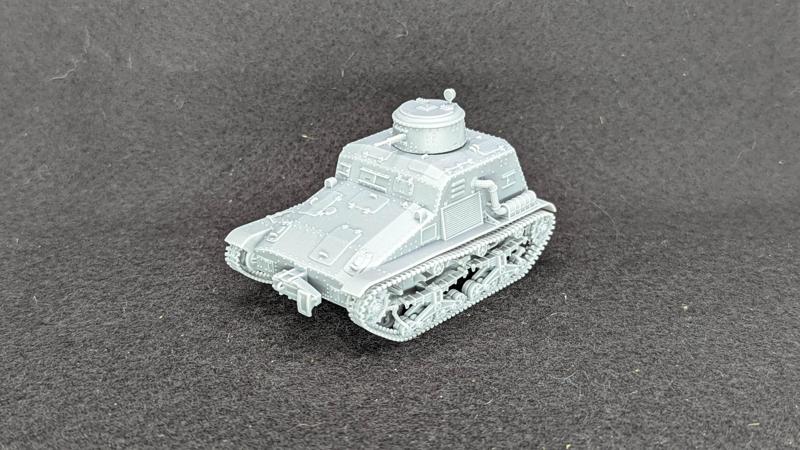 Type 95 So-Ki Armored Railroad Tankette + 2 Tankmen (Japan, WW2)
