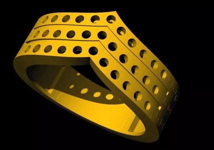 chevron ring 3dm file