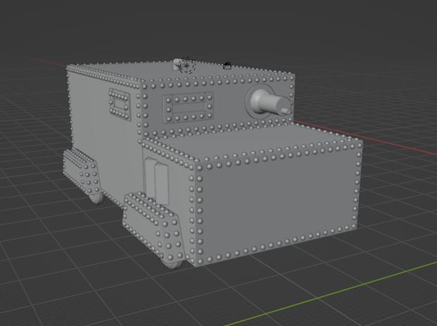 28mm Improvised Armoured Truck