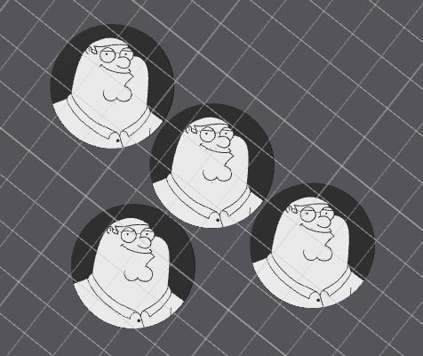 Family Guy - Peter Griffin Tire Valve Stem Cap