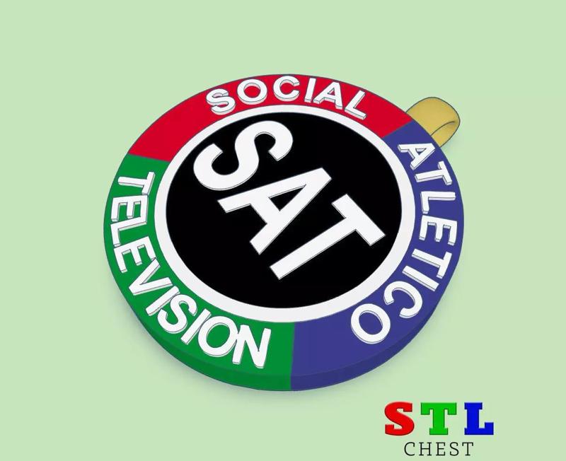 LLAVERO O COLGANTE ESCUDO SAT