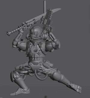 Kitbash-Pattern Skitarii and Secutarii