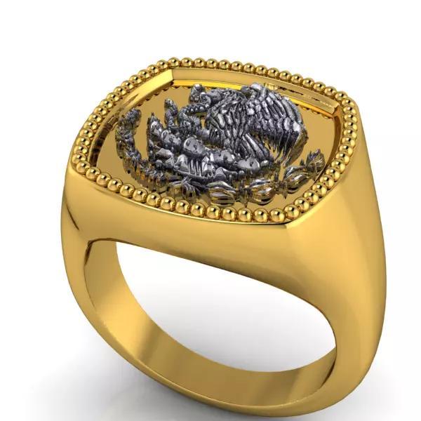 Coat of Arms Mexico - Escudo de Mexico RING