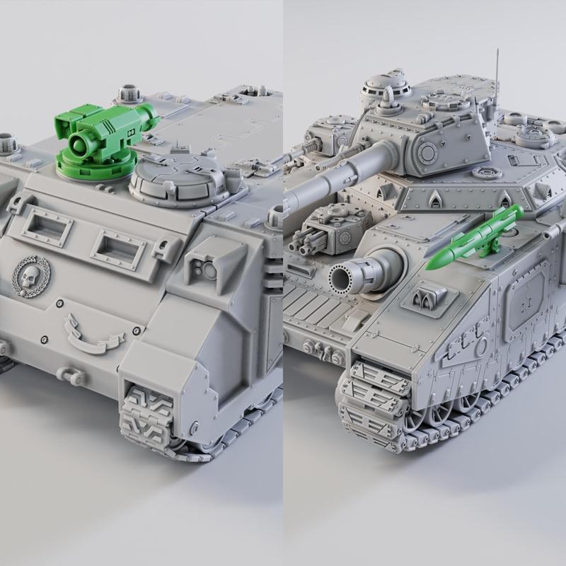 Dark Universe Kopis Anti-Tank Missiles