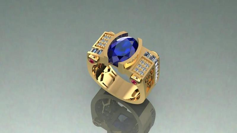 Ring jewelry - Crest
