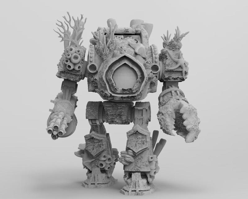 Tide Haunters 'Dystopiat' Pattern Assault Walker