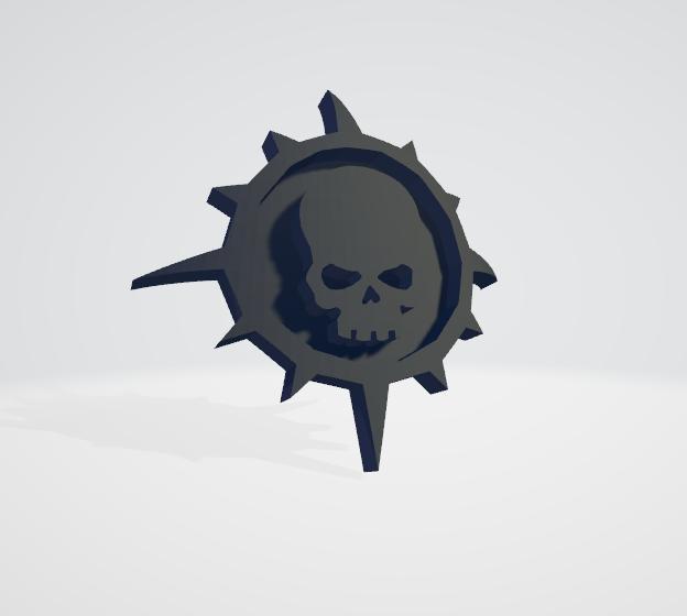 Novamarines Space Marine Icon Moulded 'Hard Transfer'