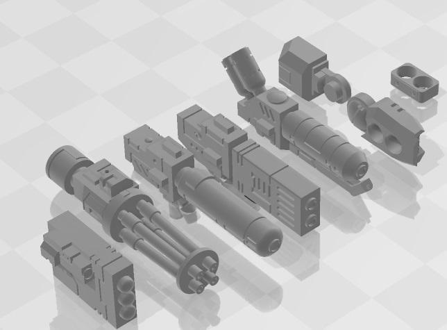 Battlesuit Magnetic Armoury