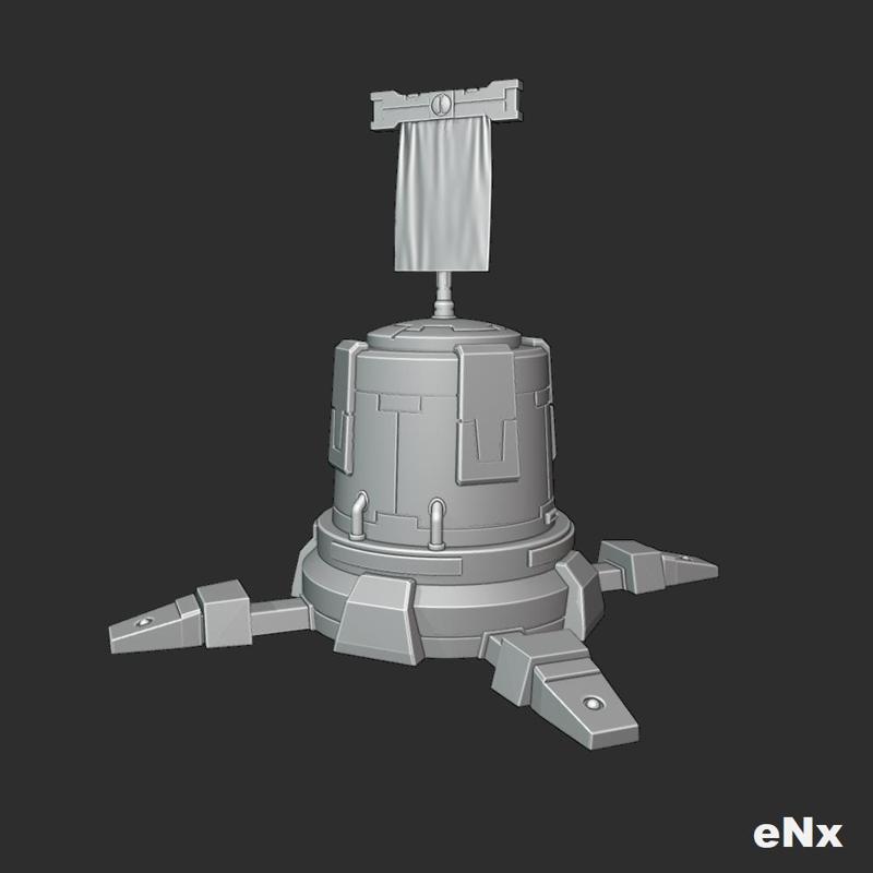 Futuristic Listening Post 01 (SCI-FI)