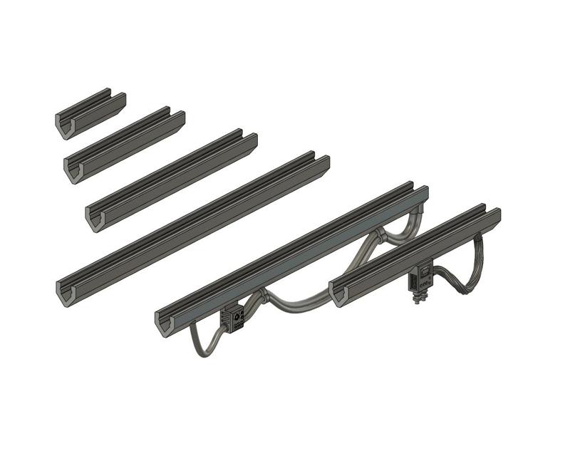 Catwalk modular wall kit - Connectors