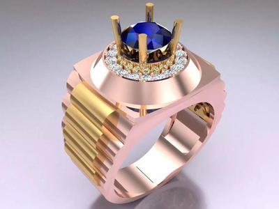 Diamond Rings - Mens Ring - N6917