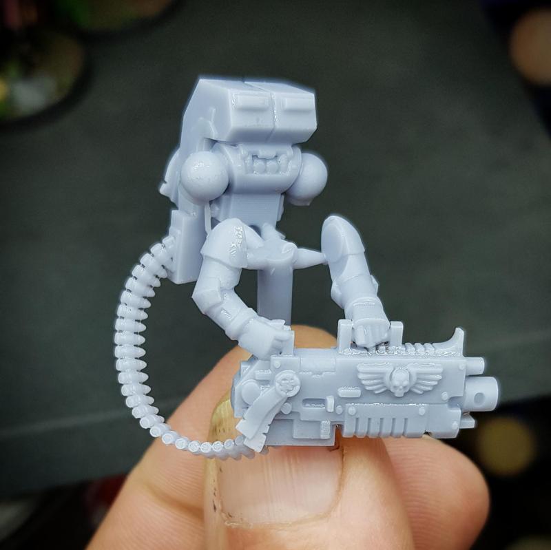 Forge Keeper belt fed cannon for heavy support