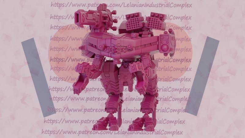 LIC XV-30 Artillery Support Mech