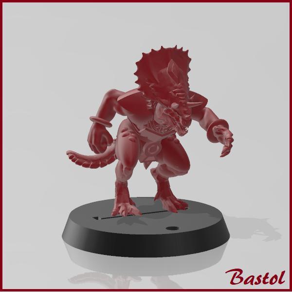 Blood Bowl Saurus Starplayer