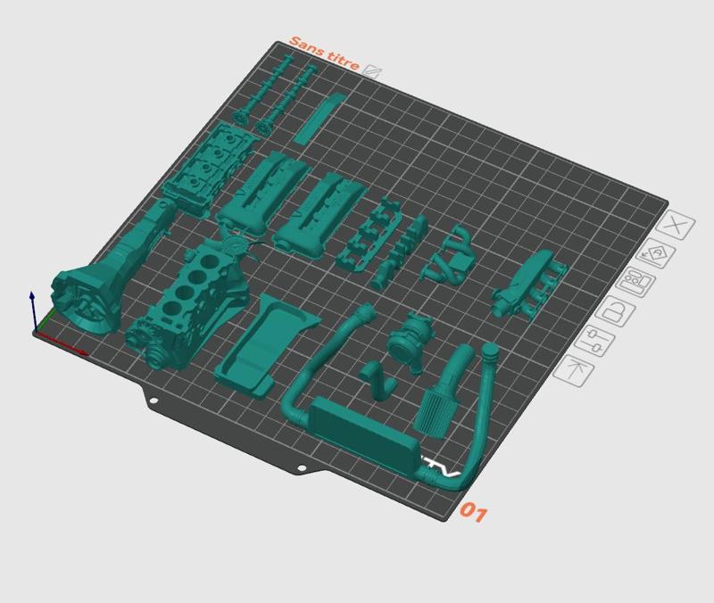 SR20DET ENGINE KIT for NISSAN SILVIA 180sx/200sx/240sx S13 S14 S15 17pcs Fully Detailed