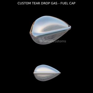 CUSTOM TEAR DROP GAS - FUEL CAP