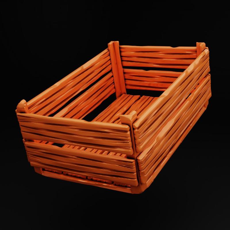 Stylized Hight Quality Wooden Box 1/35 1/48 1/72