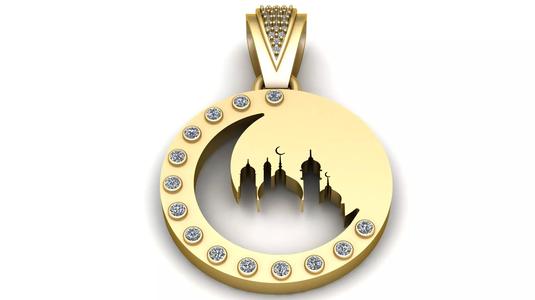 MoonMosque Pendant