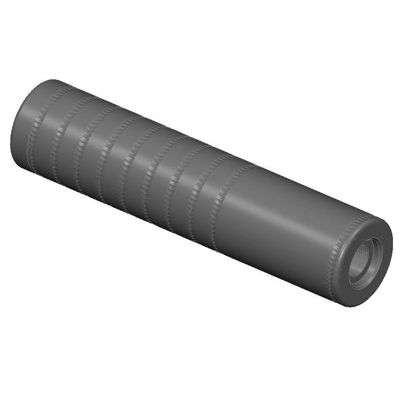 Silence Co. style Silencer for airsoft