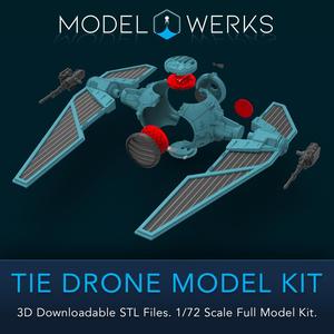 Tie Drone 1/72 Scale Tie Fighter