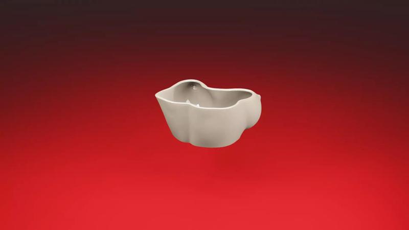 WOMAN BOOBS PLANTER 3D PRINT STL FILE