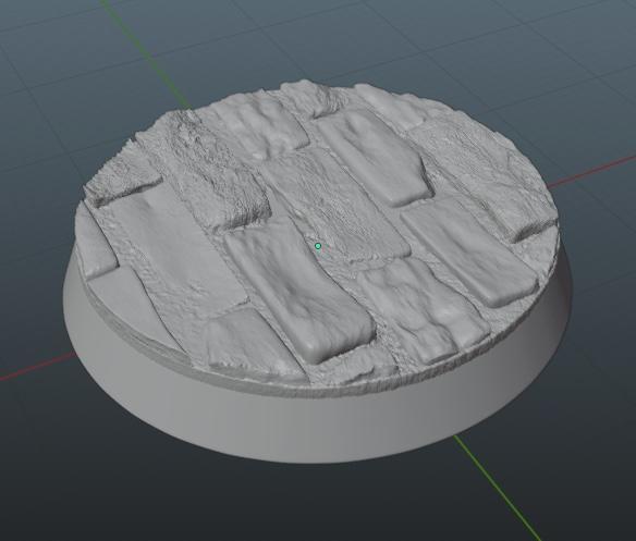 32mm base City cobble stone