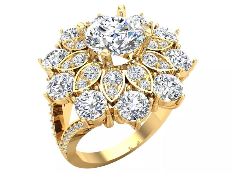 Diamond Ring - Womens Rings - N1269
