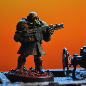 28mm Monopose Sci Fi Penal Legion Guardsman (Full Unit)