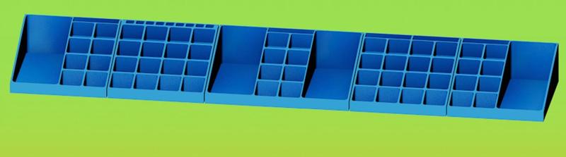 Paint organizer set of 5