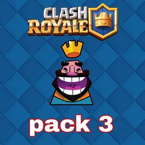 clash royale clash royale emotes keychains pack 3