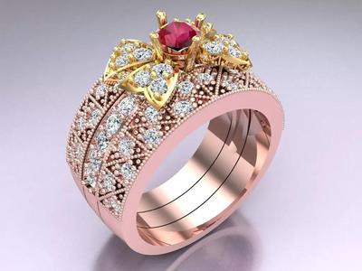 Bow Tie Ring - Womens Rings - N5339