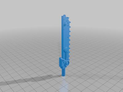 5mm chainsword for transformers