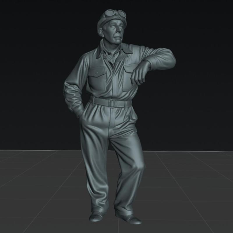 British tank crew ww2 Model 1