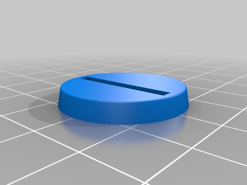 28mm Classic Miniature Slotta Base
