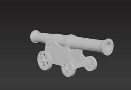 Aged Siege Breaker Artillery Piece - Authentic Historical War Cannon for Display