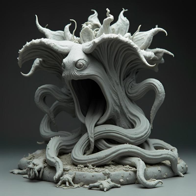 Fungoid Horror 28-32mm Miniature