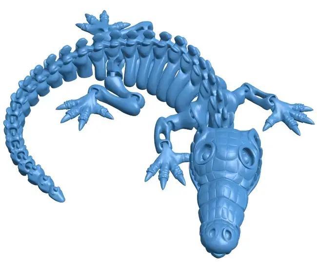 Jointed crocodile